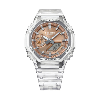 CASIO G-SHOCK BRIGHT METALLIC - ROOSA KULD GA-2100BM-7A5ER