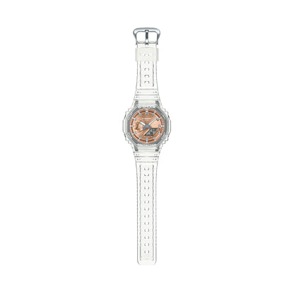 CASIO G-SHOCK BRIGHT METALLIC - ROOSA KULD GA-2100BM-7A5ER