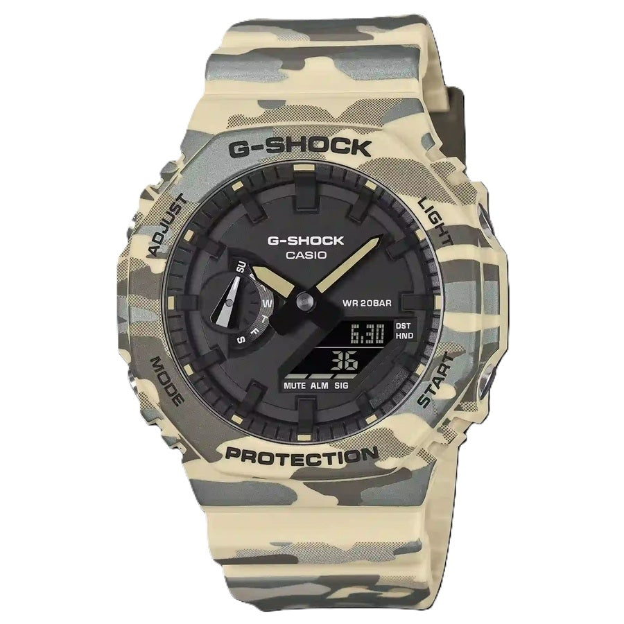 CASIO G-SHOCK OAK – PRUUN KAMUFLAAŽSEERIA ***UUS!*** GA-2100CM-5AER