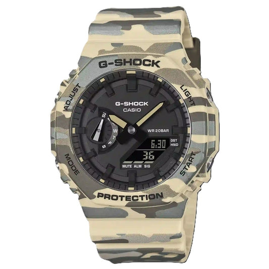 CASIO G-SHOCK OAK – PRUUN KAMUFLAAŽSEERIA ***UUS!*** GA-2100CM-5AER