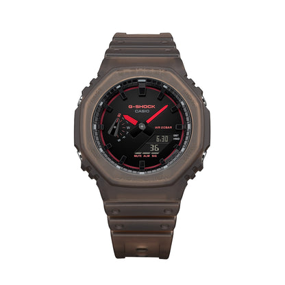 CASIO G-SHOCK OAK - SMOKE LIGHT SERIE - BROWN ***NEW!*** GA-2100K-5AER