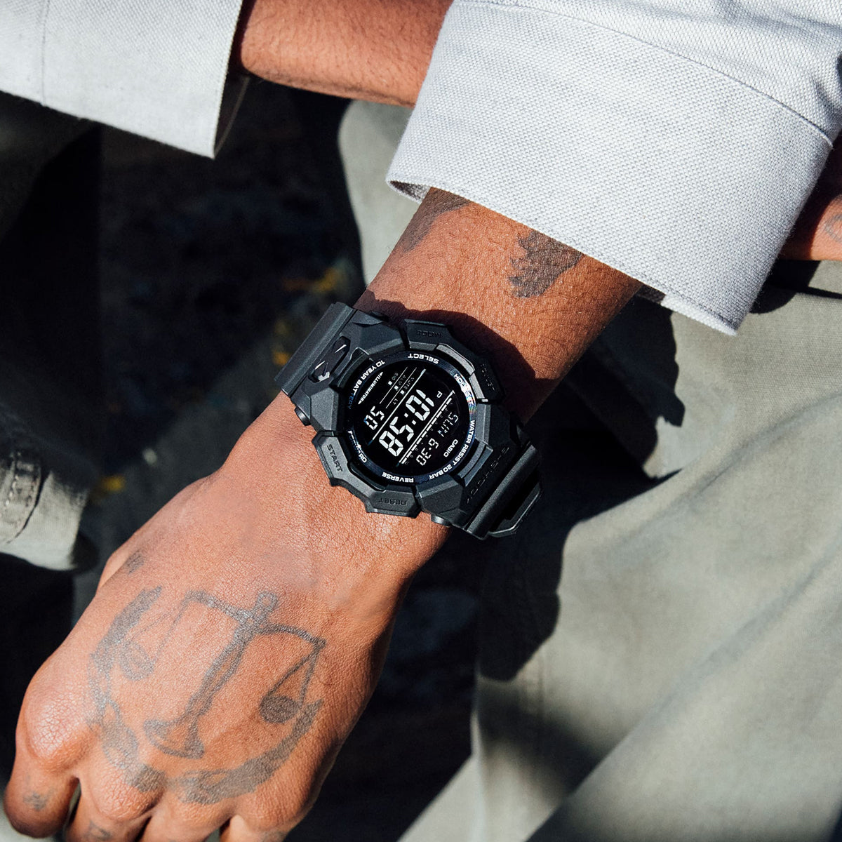 CASIO G-SHOCK GRAND DIGIT - BLACK GD-010-1A1ER