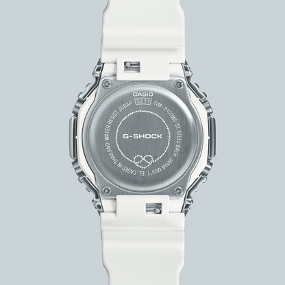 CASIO G-SHOCK OAK METAL COVERED - PRECIOUS HEART SERIE ***** GM-2100WS-7AER