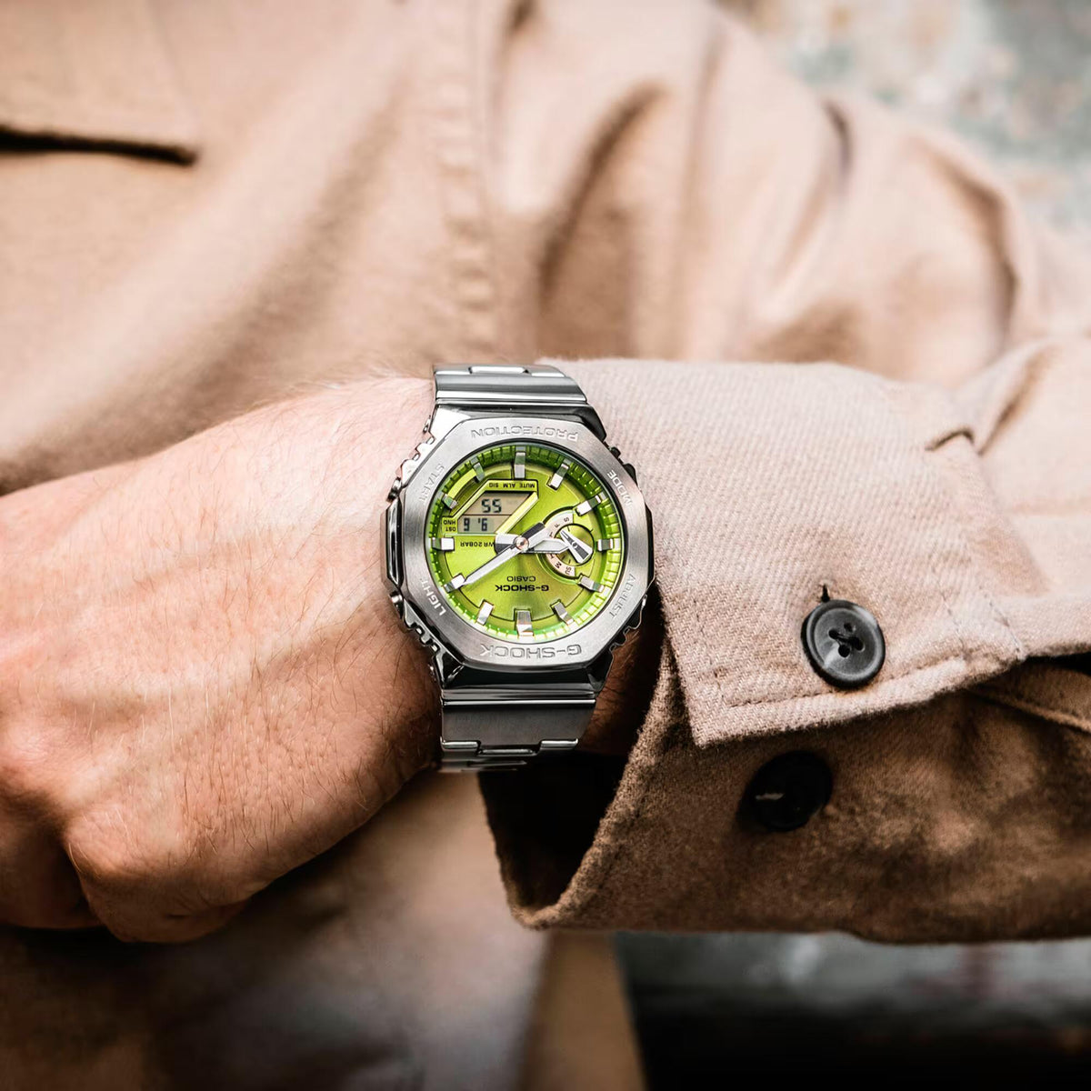 CASIO G-SHOCK OAK LIME GREEN ****** GM-2110D-3AER