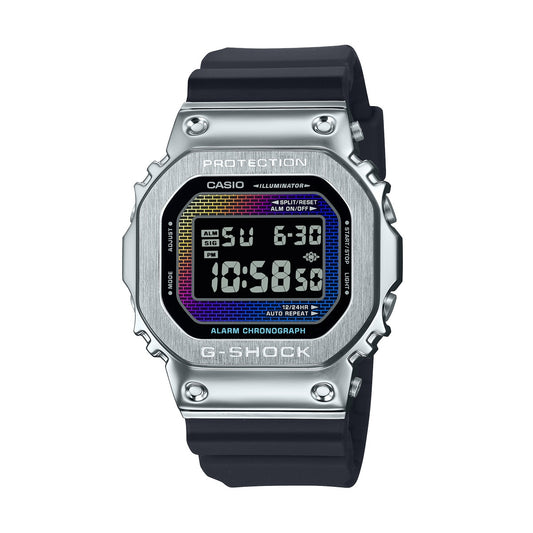 CASIO G-SHOCK THE ORIGIN METAL COVERED – RAINBOW BRICK WALL SEERIA GM-5600RW-1ER