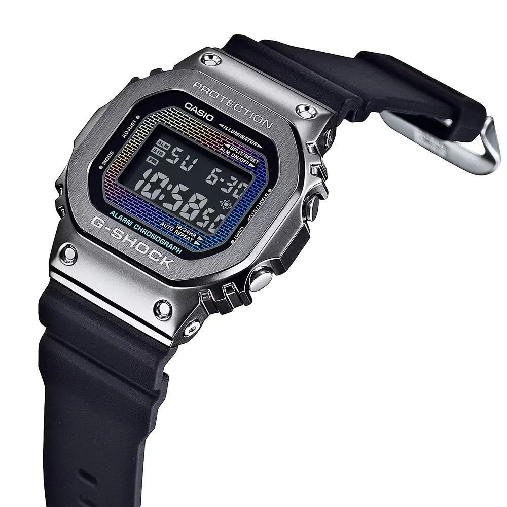 CASIO G-SHOCK THE ORIGIN METAL COVERED – RAINBOW BRICK WALL SEERIA GM-5600RW-1ER