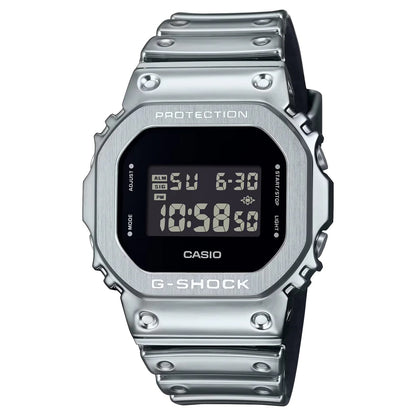 CASIO G-SHOCK THE ORIGIN - FINE METALLIC SERIES - сталь GM-5600YM-8ER