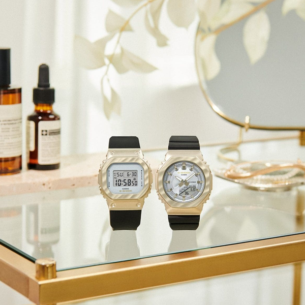 CASIO G-SHOCK OAK METAL COVERED COMPACT - BELLE COURBE SEERIA GM-S5600BC-1ER