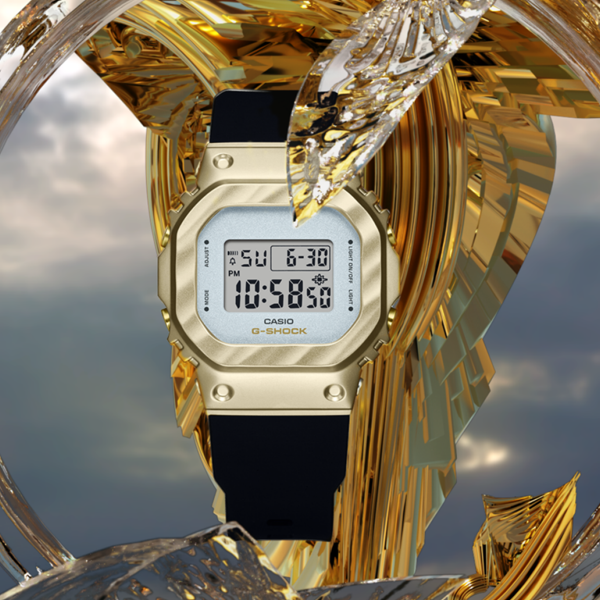 CASIO G-SHOCK OAK METAL COVERED COMPACT - BELLE COURBE SEERIA GM-S5600BC-1ER