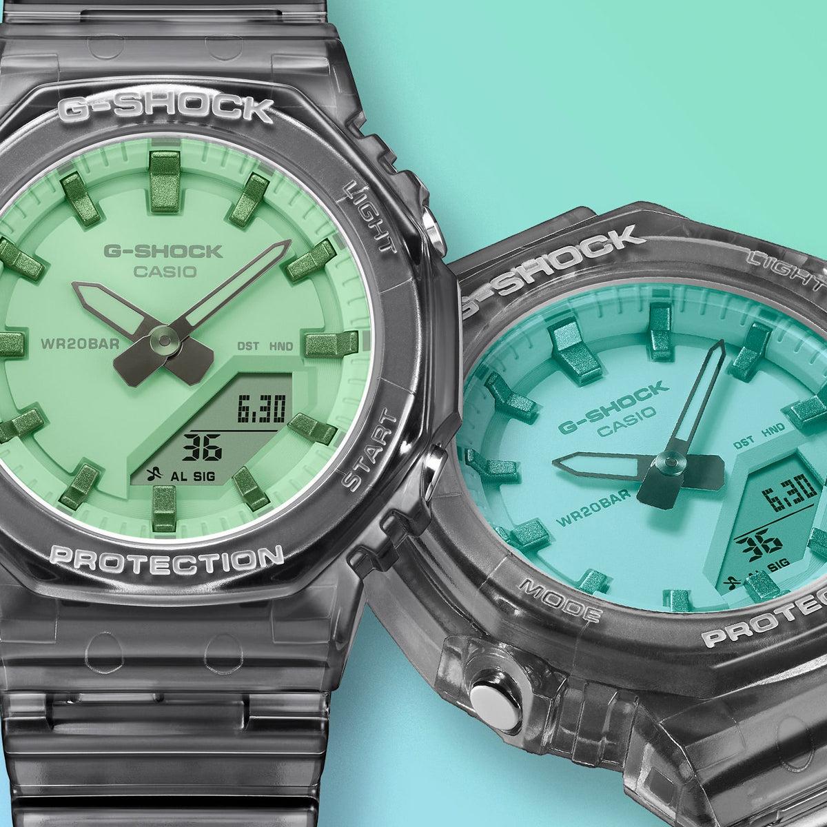 CASIO G-SHOCK OAK COMPACT SUMMER REFLECTION SEERIA GMA-P2100SR-1AER