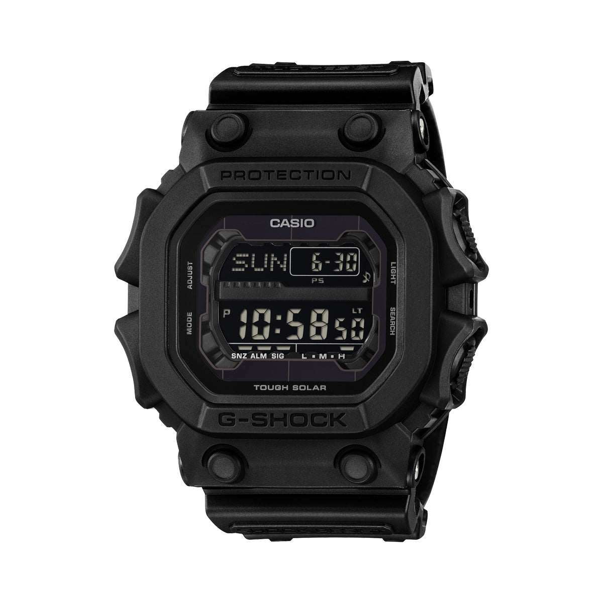 CASIO G-SHOCK THE KING XL - ALL BLACK - WHITE BACKLIGHT GX-56UBB-1ER