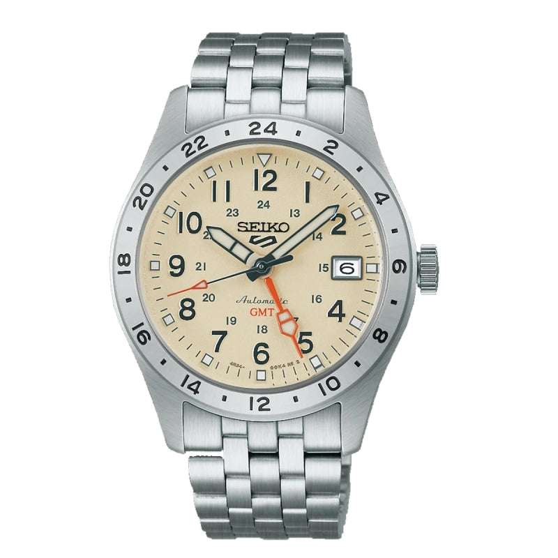 SEIKO 5 SPORTS FIELD GMT - CREAM HDB002K1