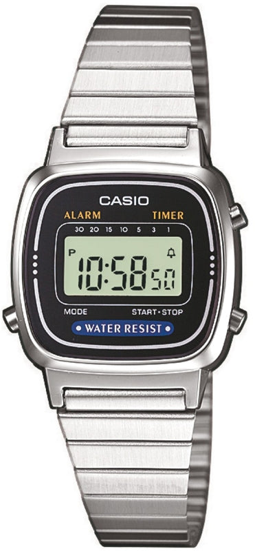 CASIO VINTAGE ICONIC MINI STEEL - BLACK LA-670WEGA-1EF