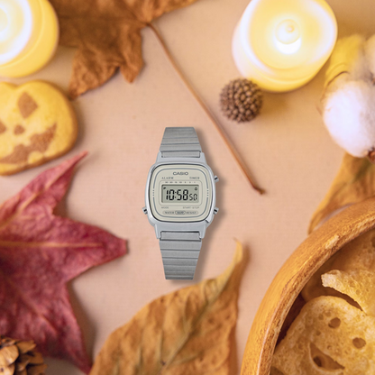 CASIO VINTAGE ICONIC MINI STEEL - CREAM LA670WEA-8AEF