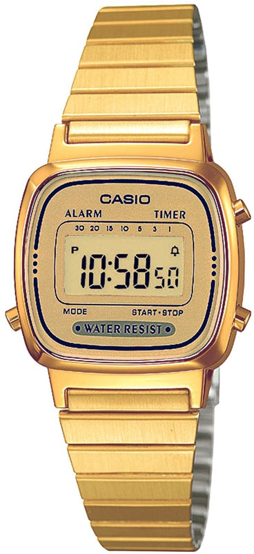CASIO VINTAGE ICONIC MINI TERAS - KULDNE LA670WEGA-9EF