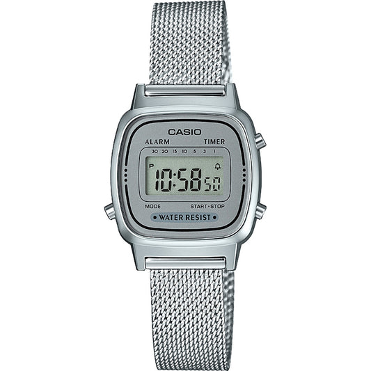 CASIO VINTAGE ICONIC MINI TERAS – HÕBEDANE VÕRKRIHM LA670WEM-7EF