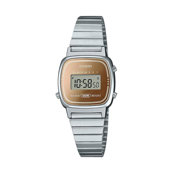 CASIO VINTAGE ICONIC MINI STEEL - BRONZE ****** LA670WES-4AEF