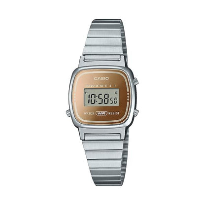 CASIO VINTAGE ICONIC MINI STEEL - BRONZE ****** LA670WES-4AEF