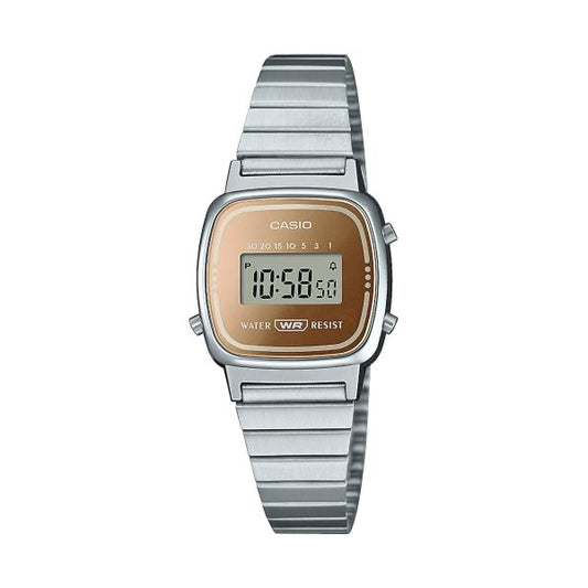 CASIO VINTAGE ICONIC MINI STEEL - BRONZE ****** LA670WES-4AEF