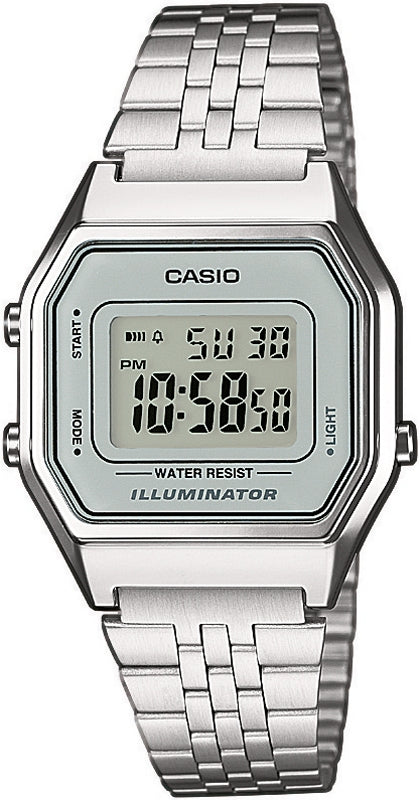 CASIO VINTAGE ICONIC SLIM DESIGN - СЕРЕБРО LA680WEA-7EF