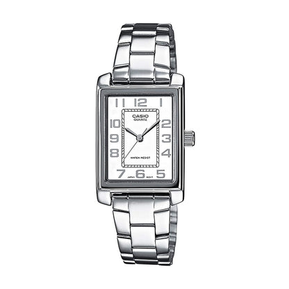 CASIO COLLECTION TANK, HÕBEDANE-VALGE LTP-1234PD-7BEG