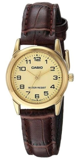 CASIO COLLECTION LADY 3H KULDNE, NAHK - KULDNE LTP-V001GL-9BUDF