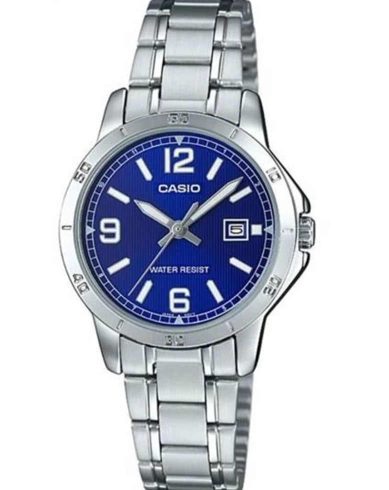 CASIO COLLECTION LADY DATE - SININE LTP-V004D-2BUDF