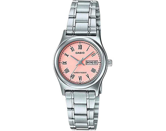 CASIO COLLECTION LADY DAY&DATE - PINK LTP-V006D-4BUDF