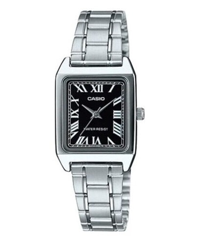 CASIO COLLECTION LADY TANK, СПЛАВ – ЧЕРНЫЙ LTP-V007D-1BUDF