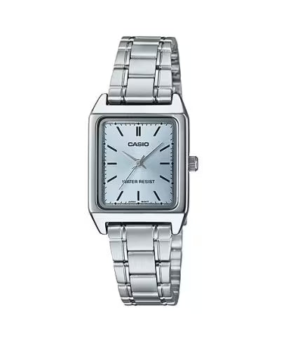 CASIO COLLECTION LADY TANK, ALLOY - СВЕТЛО-ГОЛУБОЙ LTP-V007D-2EUDF