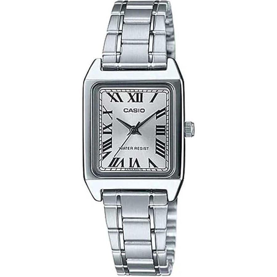 CASIO COLLECTION LADY TANK, SULAM - VALGE LTP-V007D-7BUDF