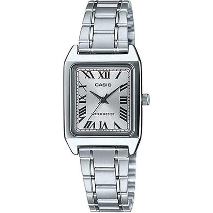 CASIO COLLECTION LADY TANK, SULAM - VALGE LTP-V007D-7BUDF