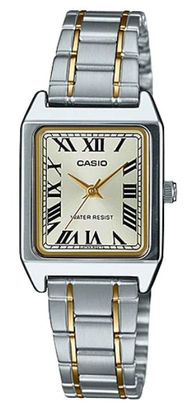 CASIO COLLECTION LADY TANK, SULAM, HÕBE&KULD – ŠAMPANJA LTP-V007SG-9BUDF