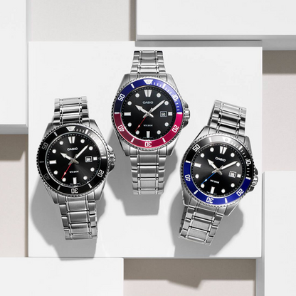 CASIO COLLECTION DIVER DATE 200M – MUST MDV-107D-1A1VEF
