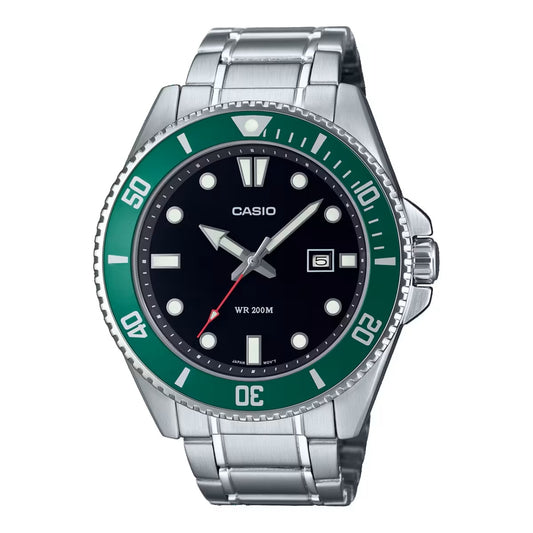 CASIO COLLECTION DIVER DATE 200M - ROHELINE MDV-107D-3AVDF