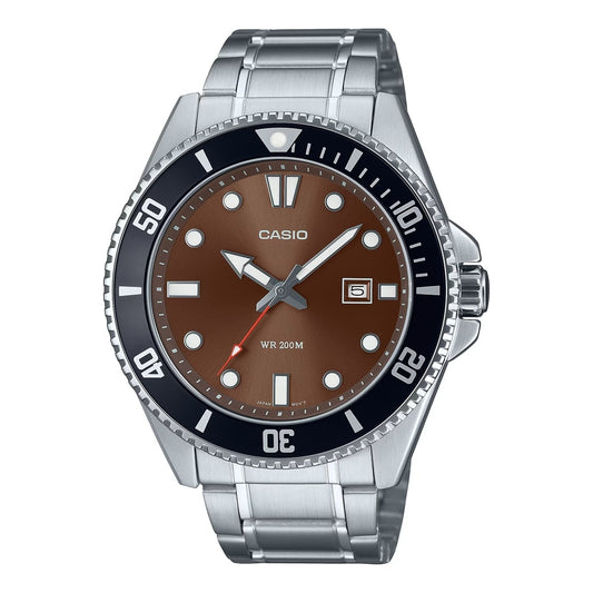 CASIO COLLECTION DIVER DATE 200M - PRUUN MDV-107D-5AVDF