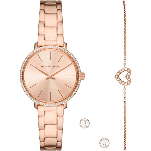 MICHAEL KORS PYPER Special Pack (watch-bracelet-earrings) MK1040