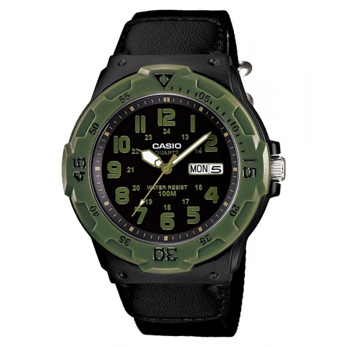 CASIO SPORT DIVER 100M - BLACK MRW-200HB-1BVEF