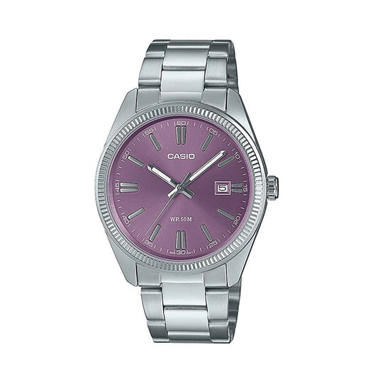 CASIO COLLECTION DATE – LILAPUUNANE – MEESTE MTP-1302PD-6AVEF