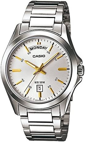 CASIO COLLECTION DAY DATE - ШАМПАНЬ MTP-1370D-7A2VDF