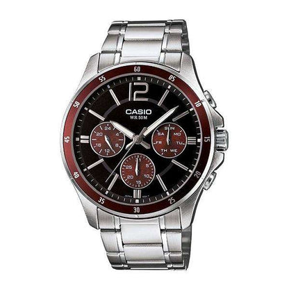 CASIO COLLECTION MULTIFUNCTION CALENDAR - MUST & BORDOO MTP-1374D-5AVDF