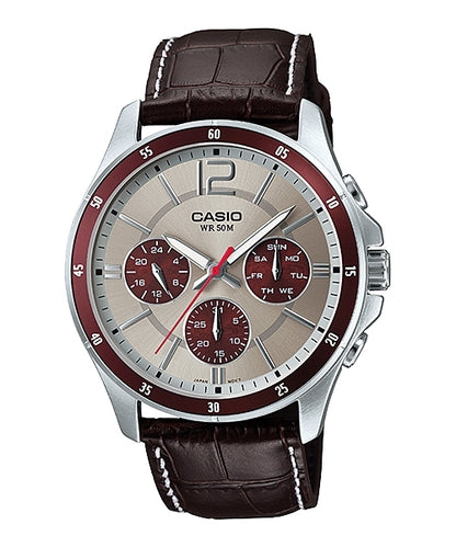 CASIO COLLECTION MULTIFUNCTION CALENDAR, NAHK - KAHETOOLILINE MTP-1374L-7A1VDF