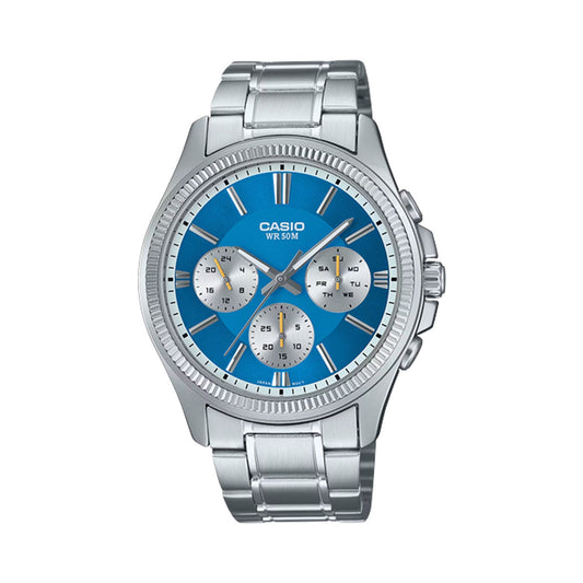 CASIO DAY DATE MULTIFUNCTION - HELESININE MTP-1375PD-2A2VEF