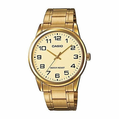 CASIO COLLECTION AINULT AEG, KULDNE - ŠAMPANJA MTP-V001G-9BUDF