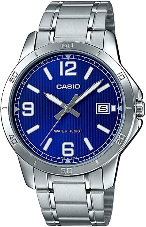 CASIO COLLECTION CASUAL DATE - SININE MTP-V004D-2BUDF