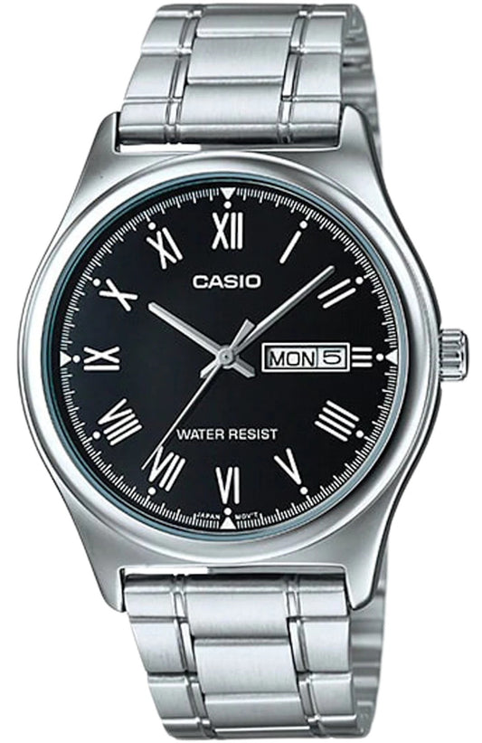 CASIO COLLECTION DAY DATE - BLACK MTP-V006D-1BUDF