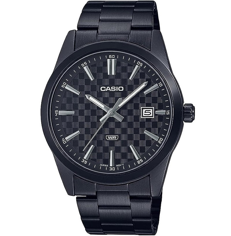 CASIO COLLECTION DATE - SÜSINIKU VÄLIMUS - MUST MTP-VD03B-1AUDF