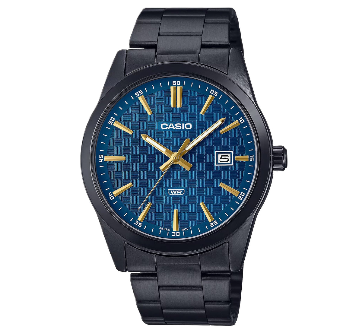 CASIO COLLECTION DATE - SÜSINIKUIMELITS - SININE MTP-VD03B-2AUDF