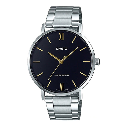 CASIO COLLECTION MINIMAL - BLACK MTP-VT01D-1BUDF