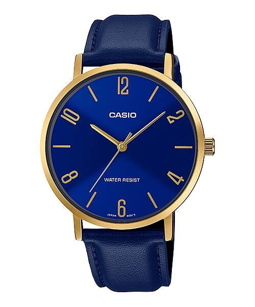 CASIO COLLECTION MINIMAL, NAHK – SININE MTP-VT01GL-2B2UDF